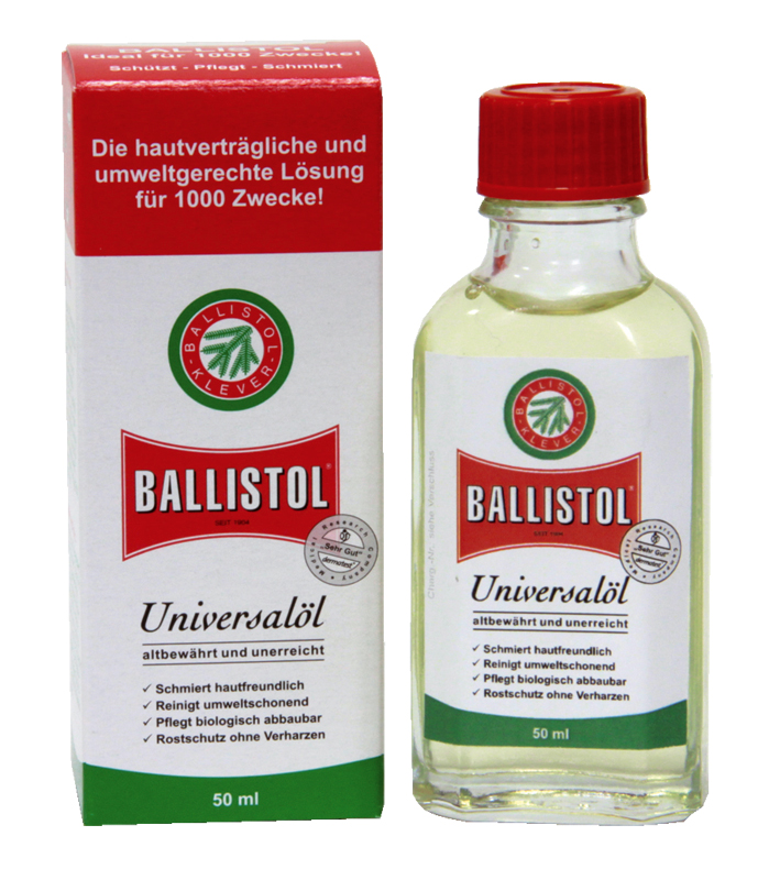 Ballistol Universalöl 50ml zur Waffenpflege und Laufreinigung