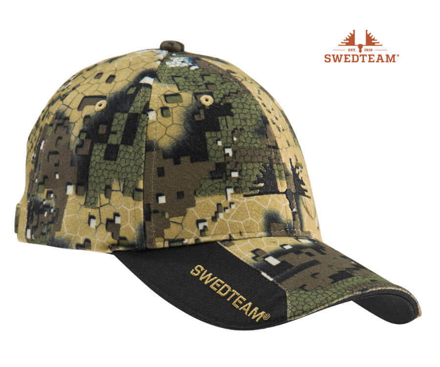 Camouflagekappe Ridge Veil von Swedteam für Blattjagd