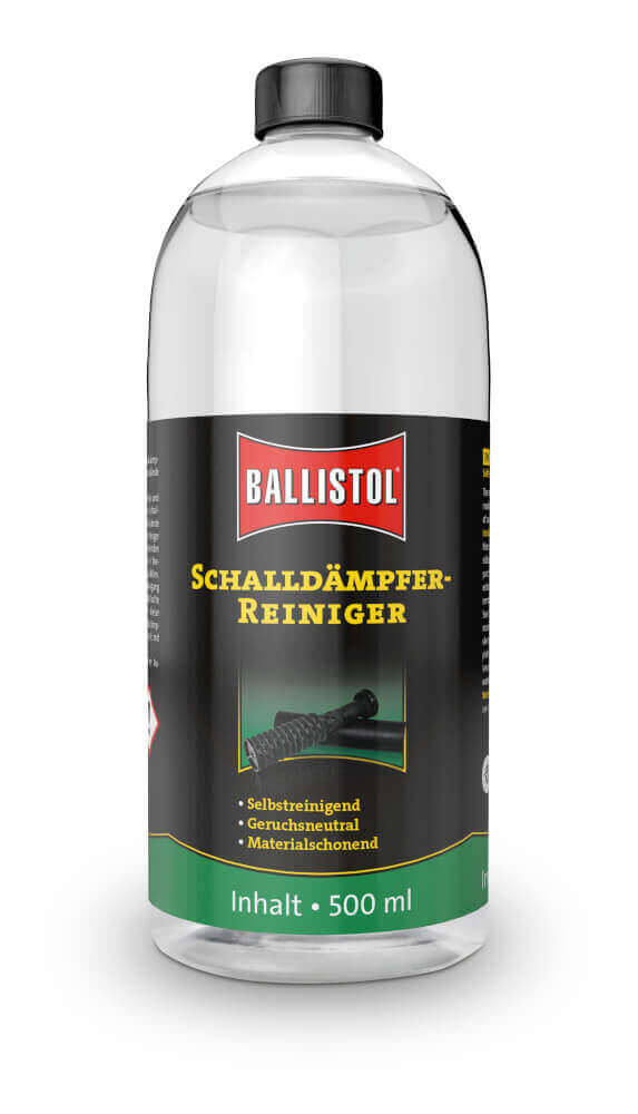 Ballistol Schalldämpferreiniger 500ml zur Pflege und Reinigung vom Schalldämpfer