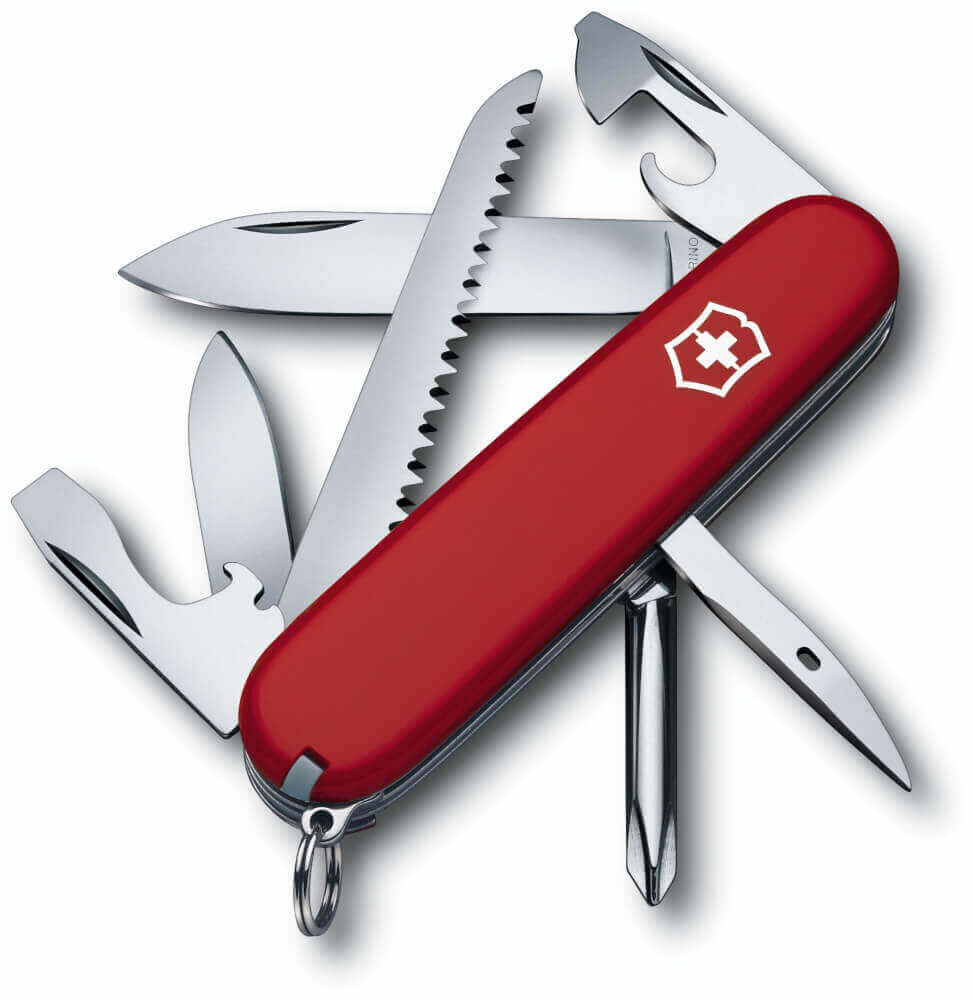 Taschenmesser Hiker rot mit 13 Funktionen von Victorinox