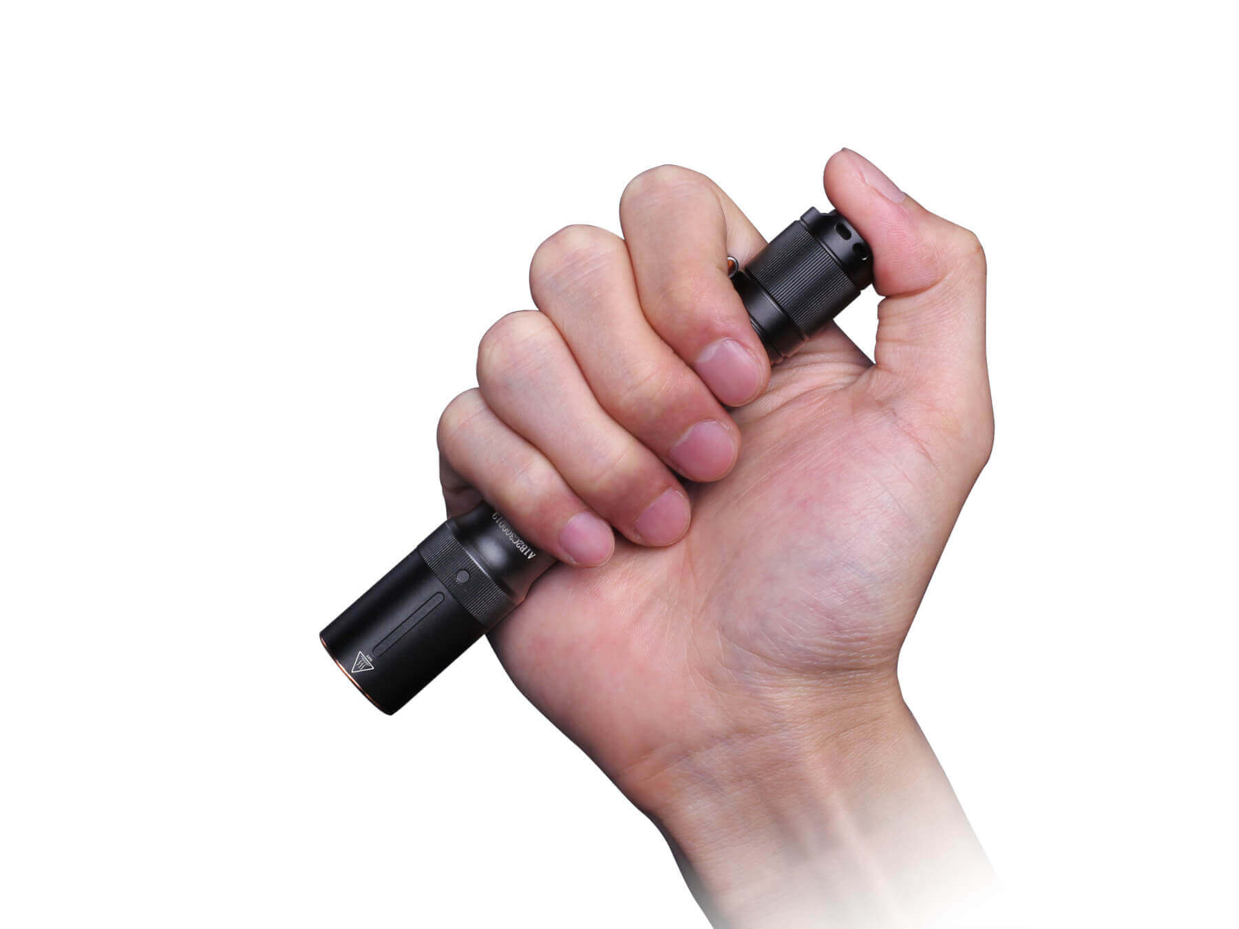 Taschenlampe Fenix E20 in Hand